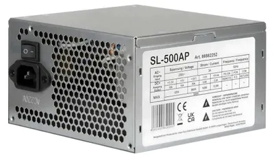 Produktbild von Inter-Tech Netzteil SL-500AP ATX - PC-/Server Netzteil - 500 W