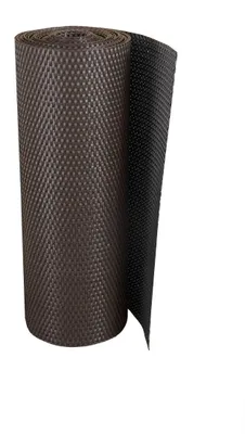 Produktbild von Sichtschutzmatte Polyrattan 90 cm Meterware dunkelbraun