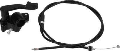 Imagen del producto de Acelerador con control de pulgar, cable del acelerador con control de pulgar, conjunto del manillar del acelerador, cable de acelerador metálico, cable del acelerador para motocicletas, cable del acelerador para vehículos todo terreno (ATV)