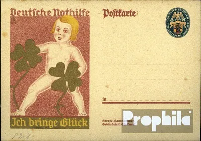 Produktbild von Belege Ganzsachen Deutsches Reich 1928 P208 Amtliche Postkarte un Wappen