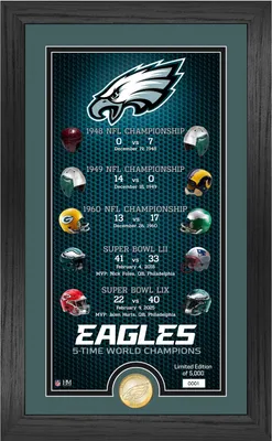 Produktbild von Philadelphia Eagles 5 x Super Bowl Legacy Coin Bild