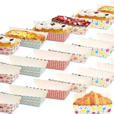 Produktbild von 200 Stk. Mini Backform, rechteckig, 2 Größen, ideal für Anfänger