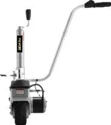 Obrázek produktu pro Elektrický motorizovaný žokej, 350W motor, maximální zatížení 5000 lbs, nastavitelná výška 12,6"-16,5", 12V 350W