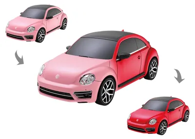 Zdjęcie produktu dla VW Beetle UV R/C skala 1:24 Rastar 76200-4 samochód sterowany zmieniający kolor