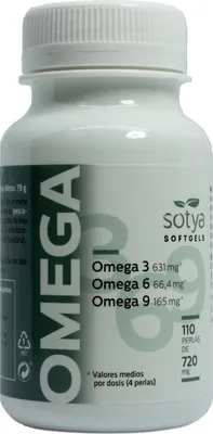 Produktbild von Sotya Omega 3 6 und 9 110 Perlen
