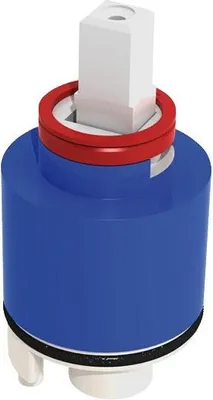 Produktbild von Delabie Keramikkartusche D40mm mit Sockel, ohne Durchflussbegrenzer