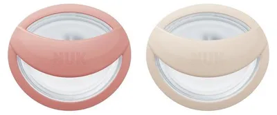 Immagine prodotto di NUK MommyFeel succhietto in silicone rosso taglia 1 - Lenitivo e sicuro