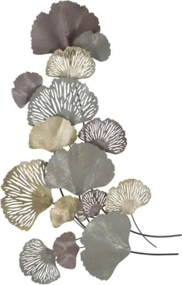 Zdjęcie produktu dla FURNLUX Wall art Diply Grey 76cm / Kolor główny: szary / Wymiary: 76 x 126 x 8 cm