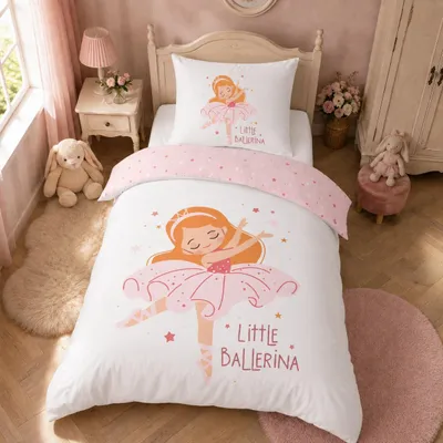 Imagen del producto de Funda de edredón de microfibra, 140 x 200 cm, para niños, cama individual, transpirable