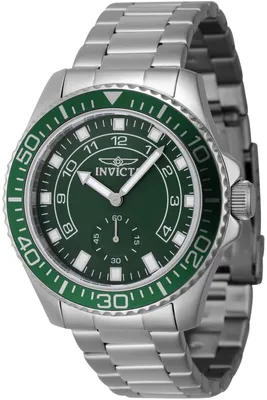 Obrázek produktu pro Invicta Pro Diver 47126 - Pánské Náramkové Hondiky - Quartzové - Nerezová ocel s zelen