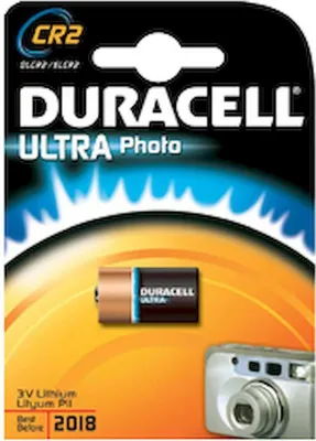 Produktbild von Duracell Batterie Ultra Photo Lithium CR2 (CR17355)     2St.