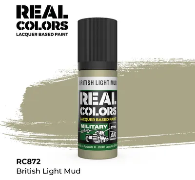 Produktbild von AK Interactive RC872 - British Light Mud 17 ml. - Neu