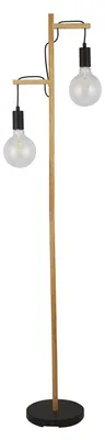 Obrázok produktu pre Stojacia lampa, prírodné drevo, V 154,5 cm