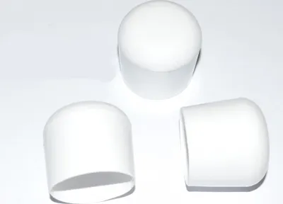 Produktbild von 100 Stück - Abschlußkappe für Rundrohr / Stäbe Ø 25 bis 26 mm -- WEISS