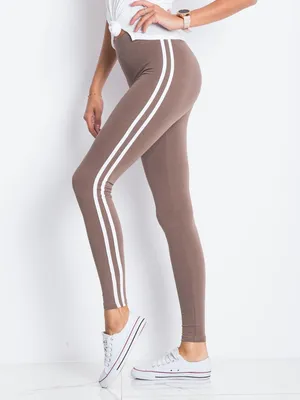 Zdjęcie produktu dla Legginsy damskie Basic Feel Good Kyarit brązowe XL