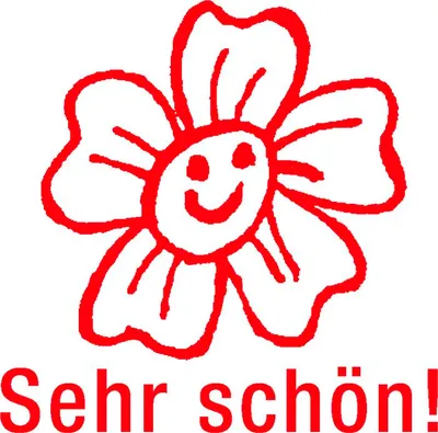 Produktbild von TimeTEX Siebdruck-Stempel "Perpetuum", Blume "Sehr schön!"