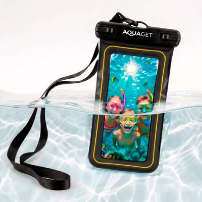 Productafbeelding van Waterdichte Telefoonhoes | Drybag | 19 X 11 cm | Transparant