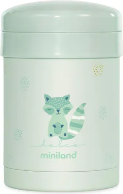 Image de Thermos alimentaire avec 2 récipients hermétiques 700 ml Dolce - Mint