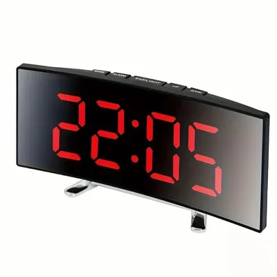 Produktbild von LED Wecker Digital Alarmwecker Temperatur Uhr Schlummerfunktion Tisch Uhr