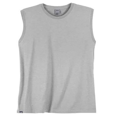 Produktbild von Übergrößen Tanktop grau melange Ahorn Sportswear
