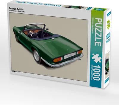 Produktbild von Calvendo Triumph Spitfire 1000 Teile Puzzle quer 640x480mm, Autodisegno Reinhold; 7427581
