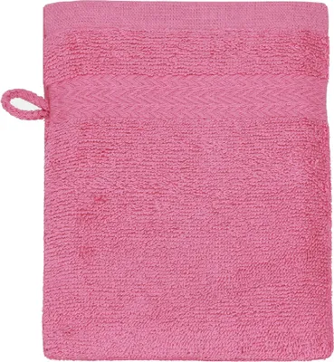 Produktbild von Betz Waschhandschuh 16x21 cm PREMIUM 100% Baumwolle  Farbe: altrosa