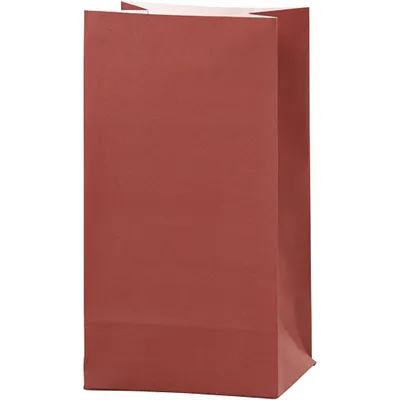 Produktbild von papiertüten 9 x 6 x 17 cm 10 Stück rot