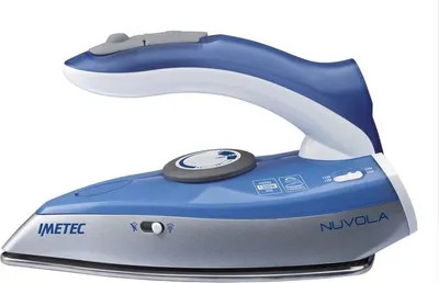 Obrázek produktu pro Imetec Nuvola, Suché i parní žehlení, Žehlicí plocha z nerezové oceli, 2 m, Modrá, Šedá, 0,05 l, 1000 W