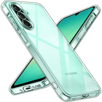 A transparent phone case is shown on a white background, with a second phone partially visible underneath.