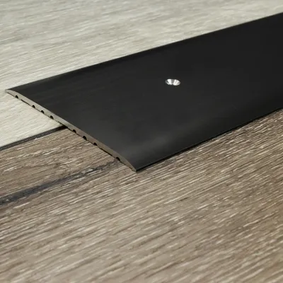 Produktbild von PROVISTON | Übergangs- & Ausgleichsprofil | Aluminium | 80 x 3.5 x 1000 mm | Bronze Dunkel | Bodenprofil | Metallprofil | Übergangsschiene