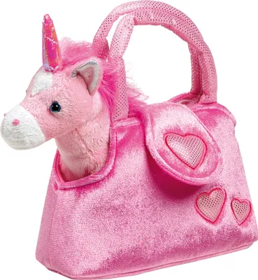 Zdjęcie produktu dla Small Foot 4146 Jednorożec "Fina" w torbie, różowy (1 szt.)