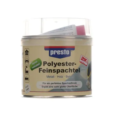 Produktbild von PRESTO Feinspachtel 601235 115mm 120mm Dose 115mm 1,125kg 1000g