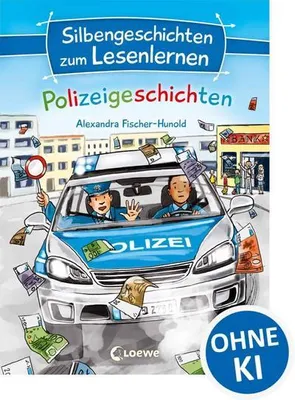 Produktbild von Silbengeschichten zum Lesenlernen - Polizeigeschichten