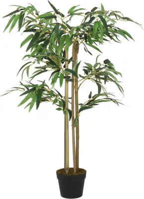 Obrázok produktu pre Umelý bambusový strom 760 listov 120 cm zelený