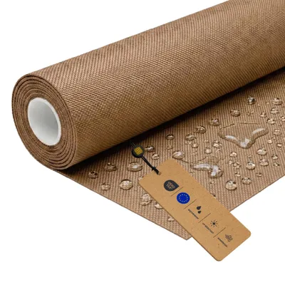 Produktbild von LOMIQ Polyesterstoff Wasserdicht, 100x150 cm, Beige, 366 g/m2, Meterware Stoff Outdoor, Reißfest & Pflegeleicht, Material für Markisenstoff, Segeltuch, Gartenmöbel, Zelte, Rucksäcke, Tierbetten