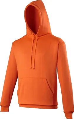 Productafbeelding van Awdis Uni hoodie in neonkleuren, model RW166 (maat S), neonoranje