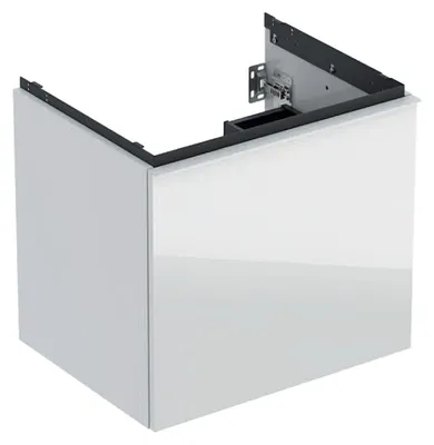 Produktbild von Geberit Acanto Unterschrank für Waschtisch, 1 Schublade und 1 Innenschublade, wandhängend, 592x541x475mm, 503.003.01.2