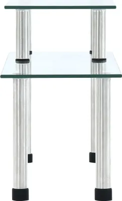Produktbild von "Winter Sale" Raumteilerregale - Transparent Küchenregal Transparent 45×16×26cm Hartglas DE5955012