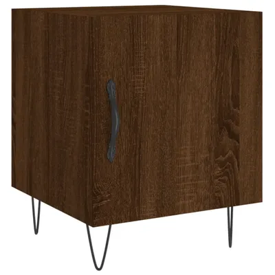 Produktbild von Nachttisch Braun Eichen-Optik 40x40x50 cm Holzwerkstoff