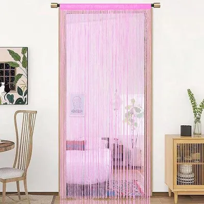 Produktbild von Babynetzteilung Raumteiler Dekoration für Fenster 90x200cm rosa