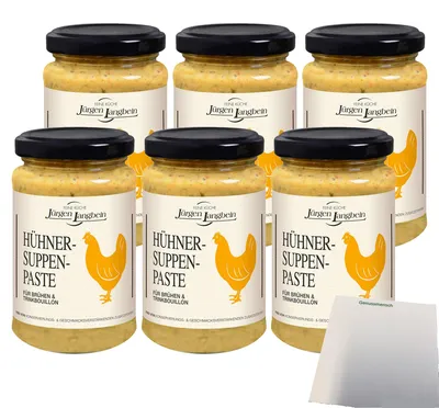 Produktbild von Jürgen Langbein Hühner-Suppen-Paste (6x250g Glas) VPE + usy Block