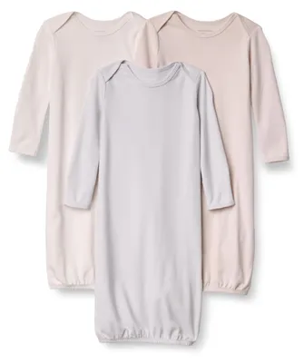 Productafbeelding van A. Essentials, uniseks baby pyjama met lange mouwen, katoen, 3-pack