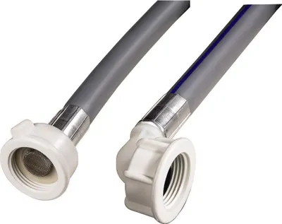 Produktbild von Xavax Kaltwasser-Zulaufschlauch, geeignet für Waschmaschinen und Geschirrspüler aller gängigen Marken z. B. Miele, Bosch, Beko, Siemens, Bauknecht, AEG, Gorenje, 3,5 Meter