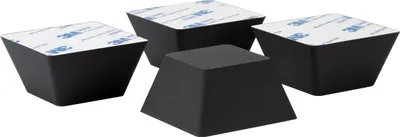 Produktbild von Dynavox EDS50 Gerätefüße Silikon-Elastomer Dämpfer, 4er-Set
