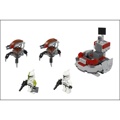 Immagine prodotto di Lego 75000 Star Wars Clone Troopers contro Droidekas