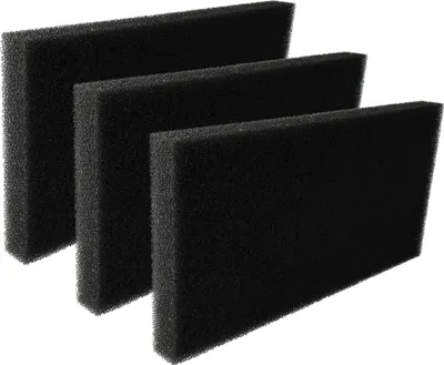 Produktbild von vhbw 3x Schaumfilter kompatibel mit Gorenje D 7465 A++, D 7462, D4E72/G, D4E82/G, D58565N, D7465 A++, D7462, D7465J, D6E82/G, D7465A++ Wäschetrockner