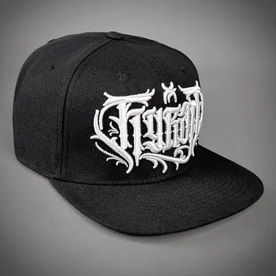 Produktbild von Hyraw Snapback Flatbrim Cap - Chicanos Black