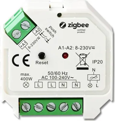 Produktbild von ISOLED ZigBee 3.0/Push Universal Triac-Dimmer 230V, 200VA