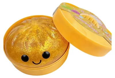 Produktbild von Quetschspielzeug in Form eines gedämpften Brötchens, weiches TPR-Fidget-Spielzeug, sensorischer Stressabbau, niedliches, langsam aufsteigendes Dekompressionsgerät, lustiges Bürogeschenk