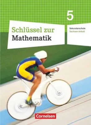 Zdjęcie produktu dla Schlüssel zur Mathematik 5. Schuljahr. Sekundarschule Sachsen-Anhalt. Schülerbuch